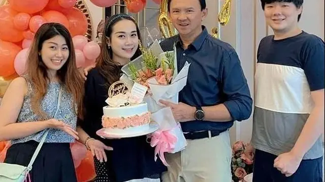 5 Momen Ulang Tahun Puput Nastiti, Dapat Kejutan Romantis dari Ahok