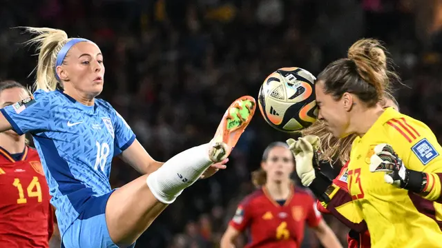 Foto: Laga Keras, Timnas Spanyol Keluar Sebagai Juara Piala Dunia Wanita 2023