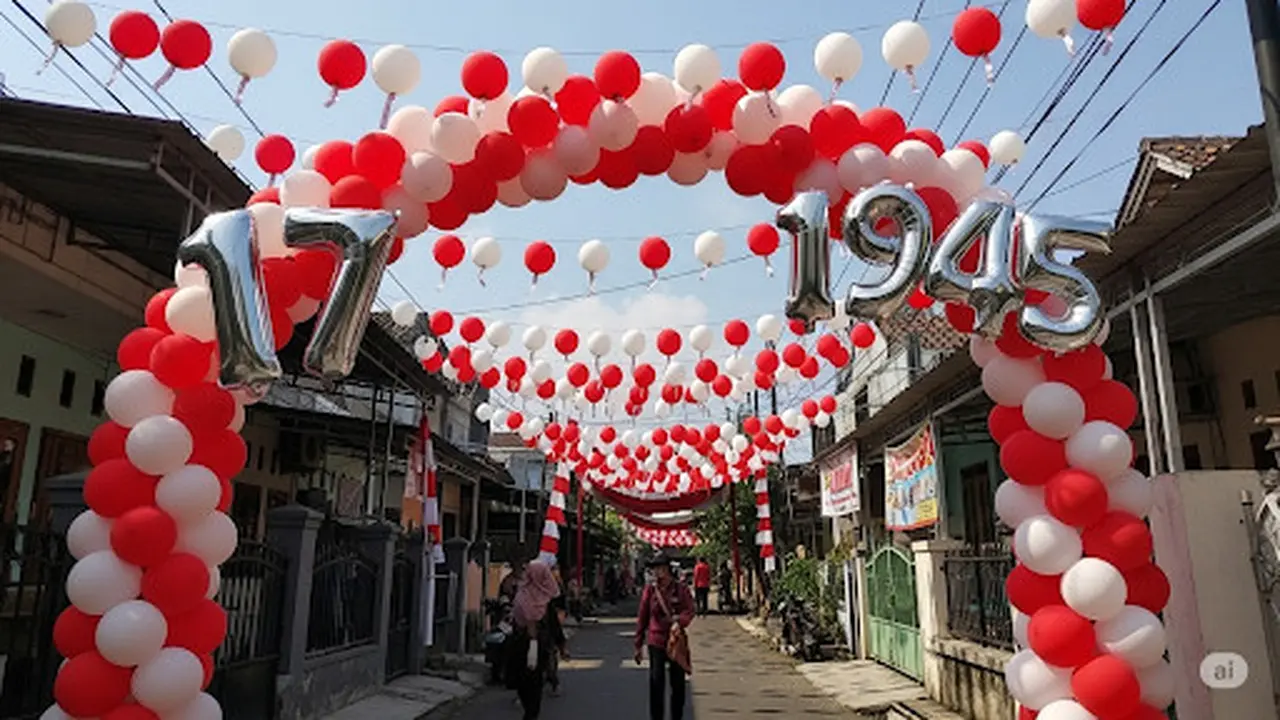 Balon Merah Putih
