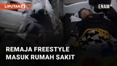 Aksi yang tidak perlu dilakukan dan ditiru oleh remaja ini mengundang perhatian