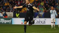 Babak 1: Benzema Bawa Madrid Ungguli Malaga