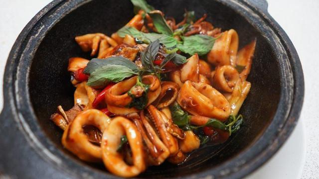 Oseng Cumi Kecap Kemangi