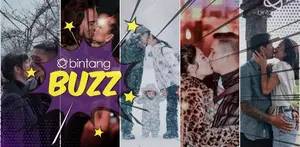 Hati-hati baper, 5 pasangan suami istri seleb ini unggah foto ciuman bibir di instagram