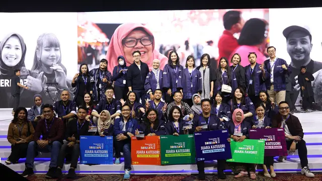 Para Pemenang Pengusaha Muda BRILian 2024.