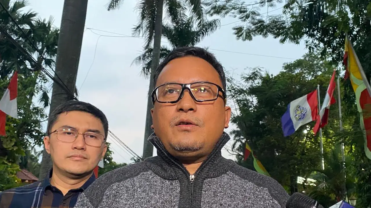 Wakil Sekretaris Jenderal (Wasekjen) Partai Demokrat Renanda Bachtar di Puri Cikeas, Bogor, Jawa Barat, Jumat (25/8/2023). (Liputan6.com/Winda Nelfira)