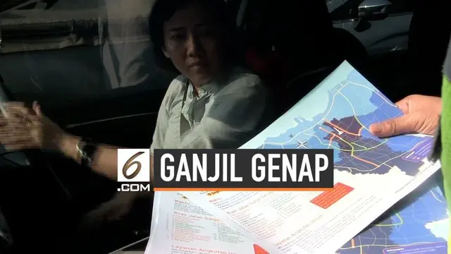 VIDEO: Perluasan Ganjil Genap, Pelanggar Belum Kena Sanksi