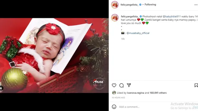 Felicya Angelista - Immanuel Caesar Hito (Foto: Instagram/@felicyangelista_)