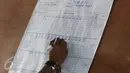 Petugas melakukan rekapitulasi suara yang masuk di TPS 01, Pasar Baru, Jakarta, Rabu (15/2). Pilkada serentak dilaksanakan di 101 daerah termasuk DKI Jakarta. (Liputan6.com/Immanuel Antonius)