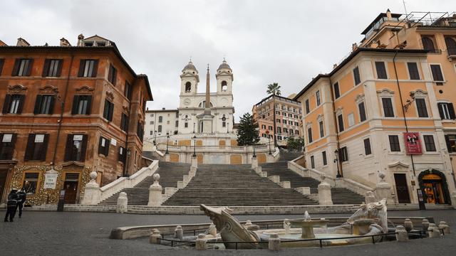 FOTO: Italia Terapkan Pembatasan Selama Natal dan Tahun Baru