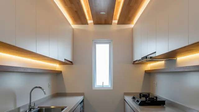 Model Plafon Gypsum Dapur Minimalis