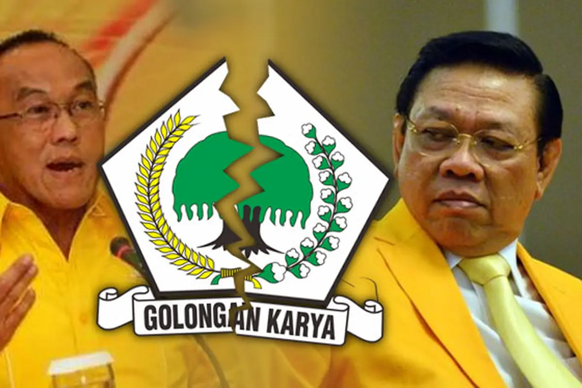 Aburizal Bakrie vs Agung Laksono
