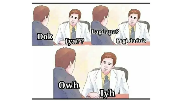 6 Meme Pertanyaan dan Jawaban Nyeleneh Ini Bikin Geregetan