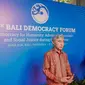 Duta Besar Amerika Serikat untuk Indonesia, Sung Y. Kim di Bali Democracy Forum ke-14 pada 9 Desember 2021 di Bali. (Dok Kedubes AS)