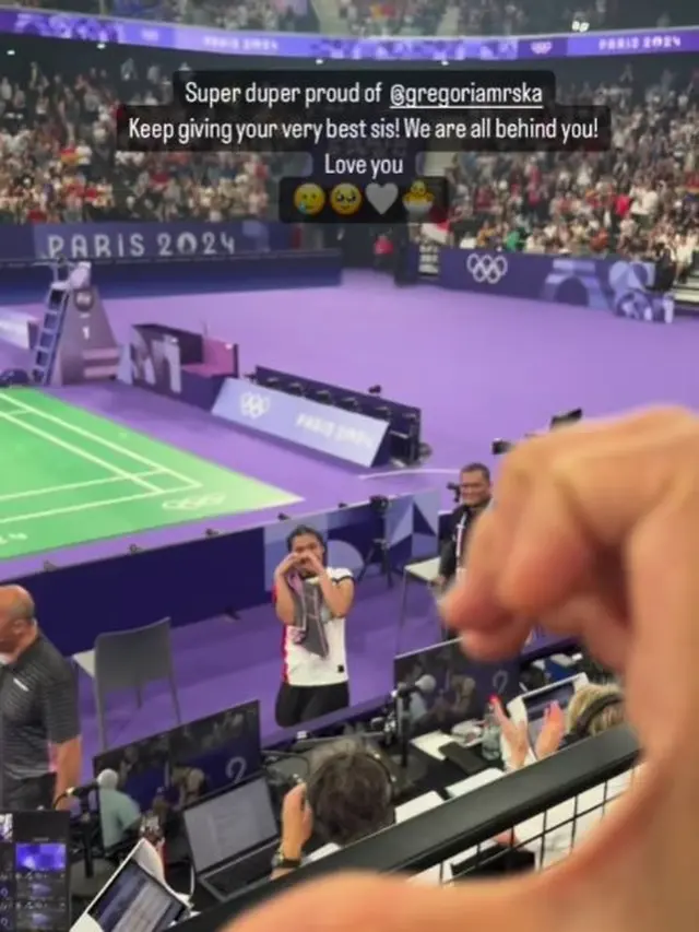 7 Potret Greysia Polii Beri Dukungan di Olimpiade Paris, Seru Ajak Buah Hati