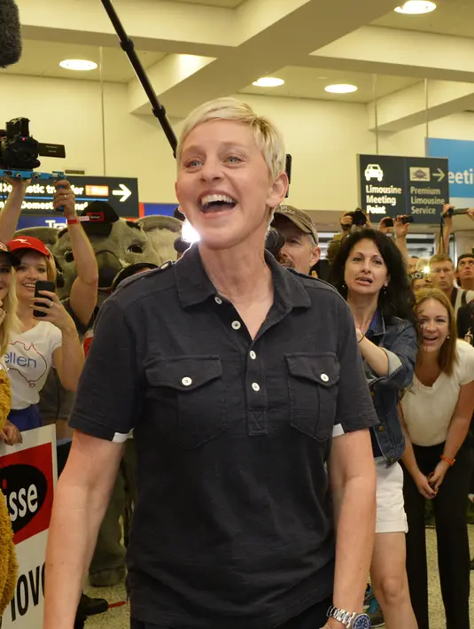 Dalam klip untuk ‘Oprah’s Master Class’, komedian berusia 57 tahun tersebut mengatakan kalau dia tidak pernah menyangka dia akan menyatakan diri sebagai lesbian karena dia khawatir tentang karirnya. (Bintang/EPA)