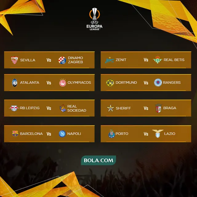 UEFA - Europa League 16 Besar
