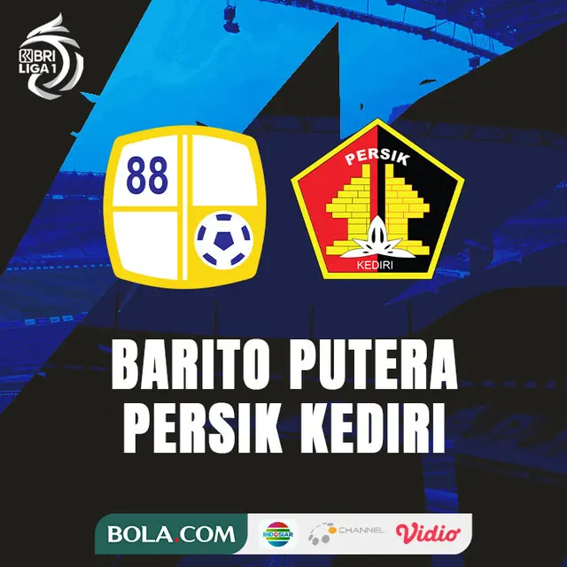 BRI Liga 1 - Barito Putera Vs Persik Kediri