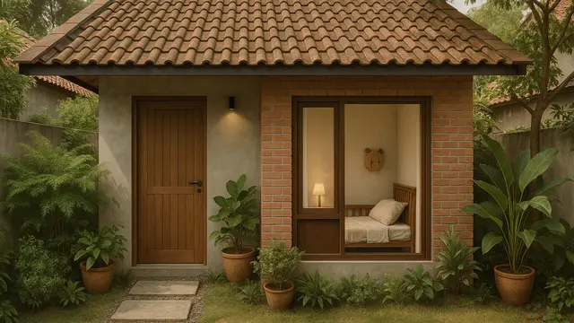 Model Rumah Sederhana dengan 1 Kamar Anak
