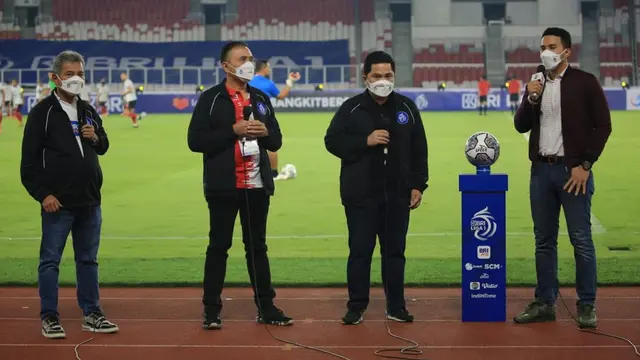 BRI Liga 1 2021/2022 Resmi Bergulir, BRI Cetak Sejarah Baru Bagi Sepak Bola Nasional