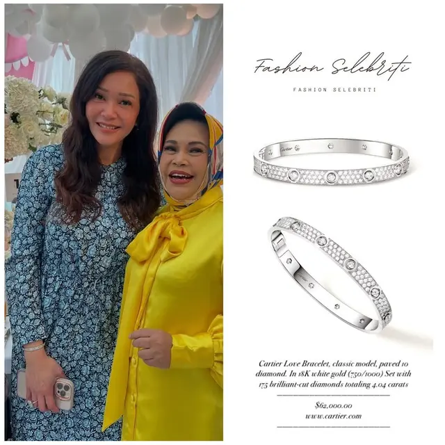 5 Detail Outfit Maia Estianty di Ultah Syahrini, Tampil Serasi dengan Irwan Mussry