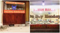 6 Nama Warung Makan Padang Ini Nyeleneh, Ciri Khasnya Jadi Hilang