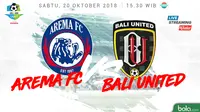 Liga 1 2018 Arema FC Vs Bali United (Bola.com/Adreanus Titus)