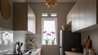 9 Desain Dapur Minimalis dengan Kitchen Set Dua Sisi, Nyaman di Ruang Terbatas