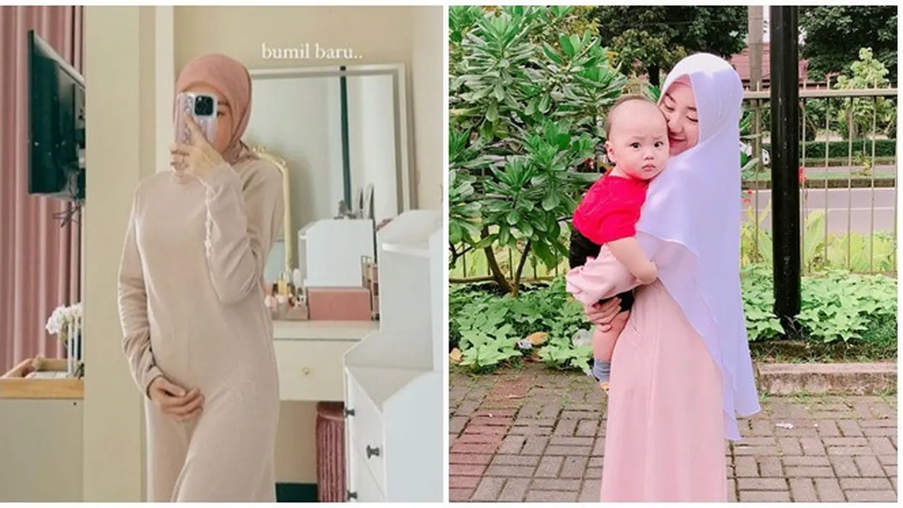 Hamil Anak Pertama Ikram Rosadi, Ini 6 Potret Lawas Larissa Chou Momong Yusuf Bayi