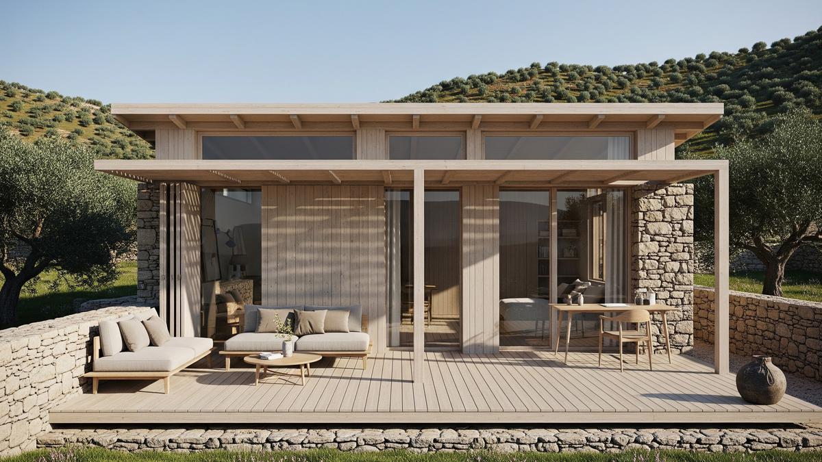 7 Model Rumah Desa Ukuran Kecil dengan Teras Nyaman, Bisa Dijadikan Inspirasi