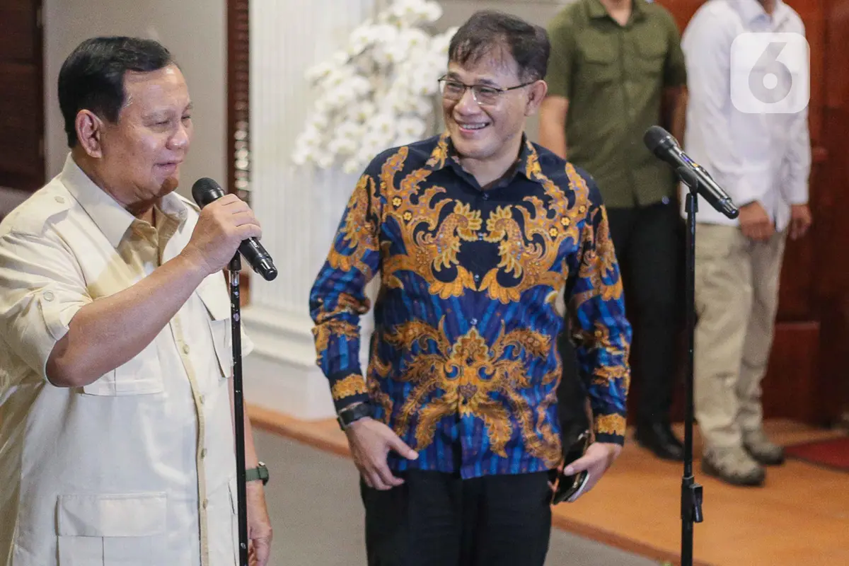 Prabowo Subianto dan Budiman Sudjatmiko