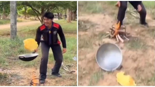 6 Momen Apes ketika Memasak dengan Atraksi Ini Bikin Ngakak
