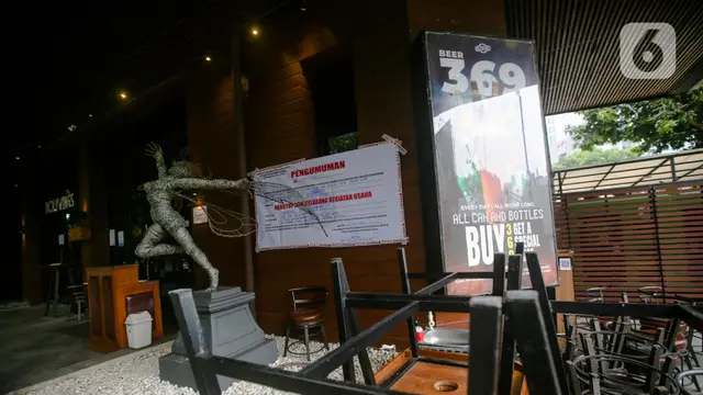 Izin Usaha Kafe Holywings Dicabut
