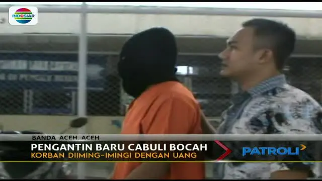 Baru Menikah, Buruh Bangunan Ini Cabuli Bocah Tetangga