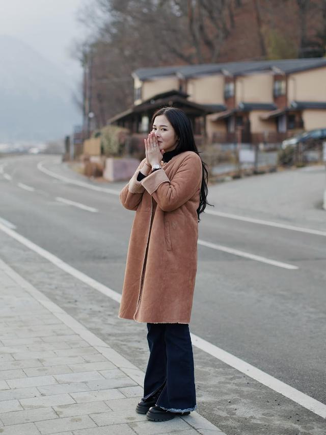 Potret Cantik Bella Bonita Liburan ke Jepang. (instagram/bellabonita_r.a)