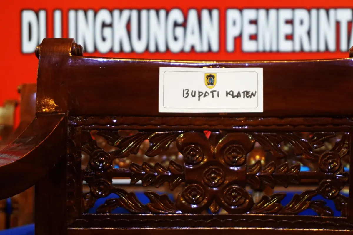 Bupati Klaten Sri Hartini