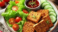Tempe Goreng Rendah Kalori: Resep Lezat dan Sehat untuk Si Kecil | copyright ChatGPT/AI
