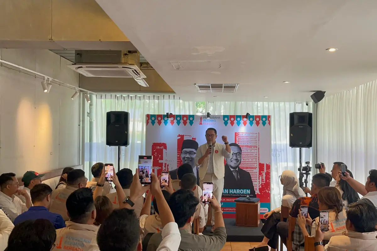 Ridwan Kamil-Suswono Dapat Dukungan Dari Pengusaha Muda Jakarta