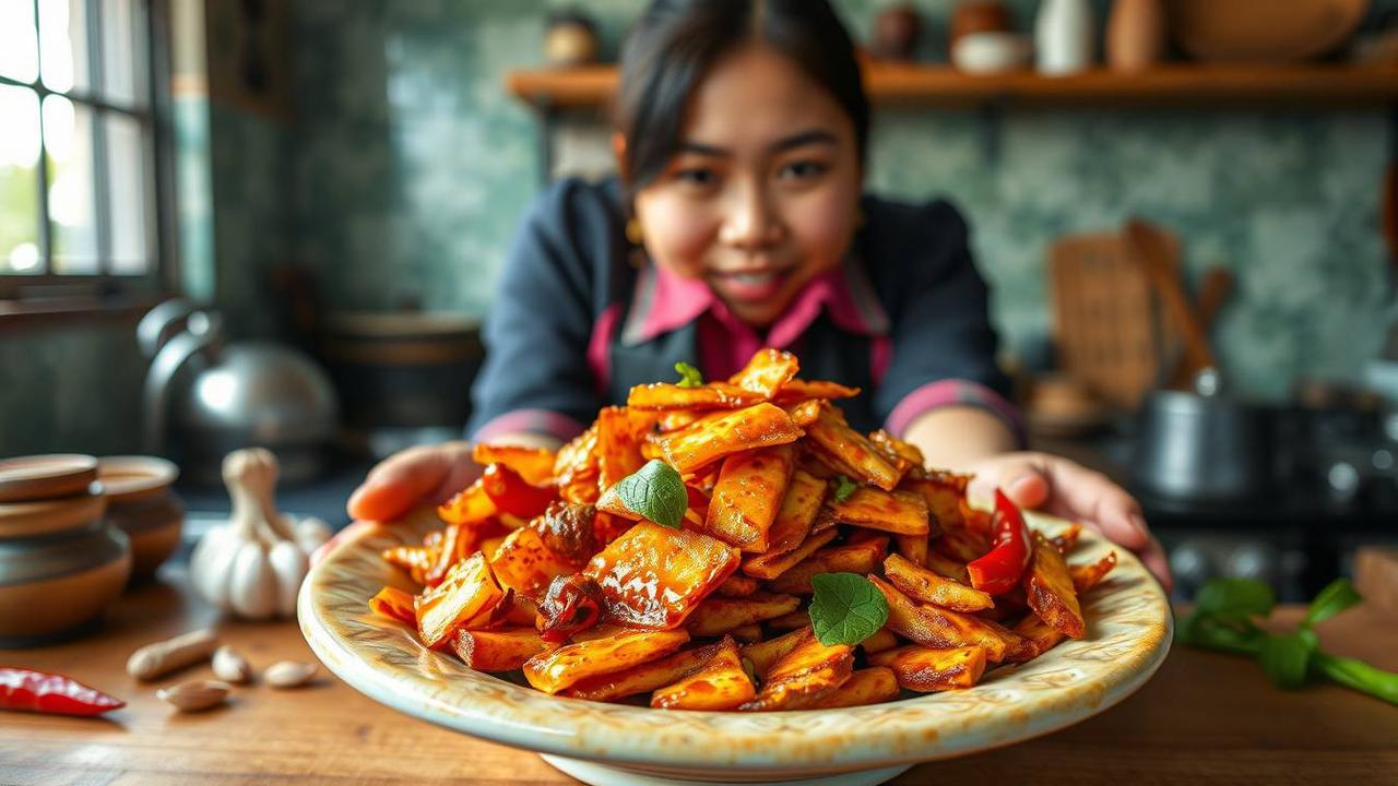 cara membuat kering tempe
