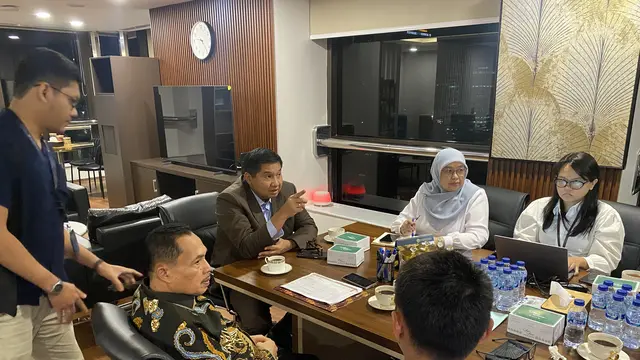 Menteri Perumahan dan Kawasan Permukiman (PKP) Maruarar Sirait Rapat mengenai Rumah Subsidi bersama BP Tapera dan Pengembang. (Liputan6.com/Tian)