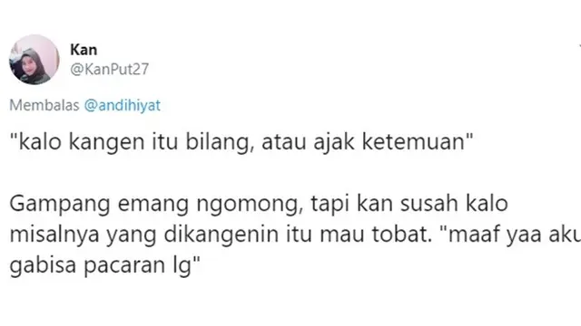 7 Curhatan Netizen saat Kangen dengan Orang Ini Bikin Geleng Kepala