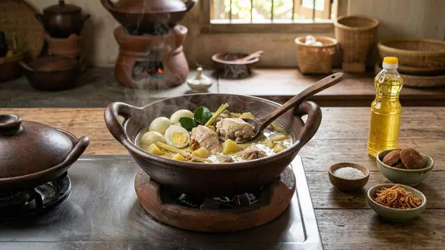 Resep Opor Ayam Putih Spesial (AI Generated)