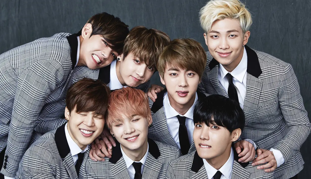 BTS tampaknya sangat terkesan dengan usaha dari para ARMY yang selalu mendukung mereka di iHeartRadio Awards. (Foto: Soompi.com)