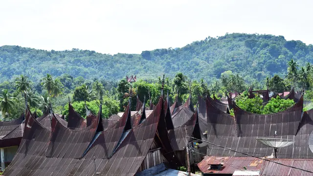 atap rumah gadang