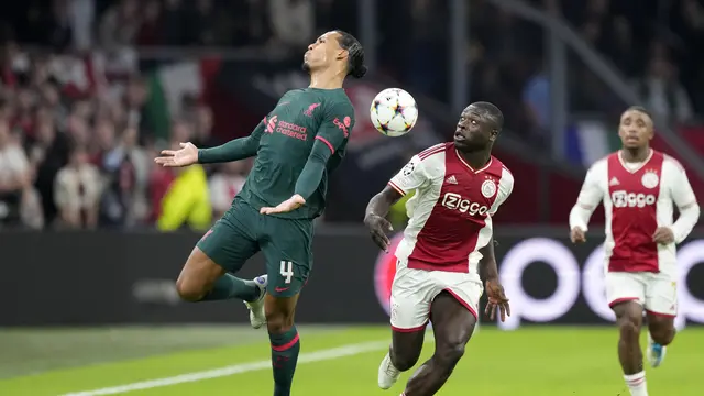Hasil Liga Champions Ajax vs Liverpool