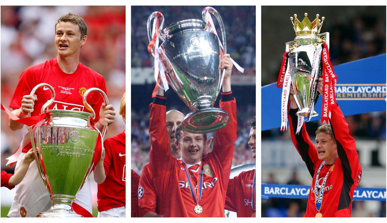 Norwegia sangat berhubungan erat dengan Manchester United. Saat ini, sang manajer Ole Gunnar Solskjaer yang juga mantan pemain mereka pun berasal dari Norwegia dan menjadi kartu truff saat meraih treble winner tahun 1999. Siapa saja pemain asal Norwegia lainnya? (Kolase Foto AFP)