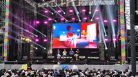 Sesi talkshow bersama BRI di KLBB BRI Festival 2024.