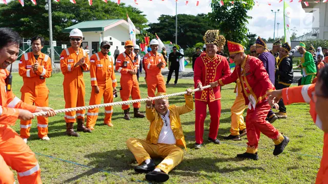Serunya Kemeriahan HUT ke-74 RI di Kilang JOB Pertamina-Medco EP Tomori Sulawesi
