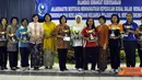 Citizen6, Surabaya: Pada lomba dekorasi Podium juara pertama diraih oleh Jalasenastri Armatim. Selain memberikan penghargaan kepada pemenang lomba podium dan tari, Lilik Soeparno juga memberikan penghargaan kepada pemenang lomba lainnya. (Pengirim: Budi A