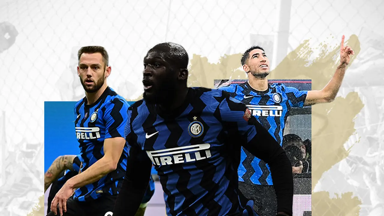 Stefan De Vrij, Romelu Lukaku dan Achraf Hakimi
