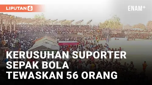 VIDEO: Kepanikan Diantara Para Penonton Sepak Bola Menewaskan 56 Orang di Guinea, Afrika Barat